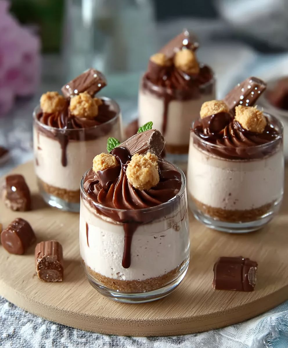 Dekadente Mini-Kinder-Bueno-Käsekuchen image 2