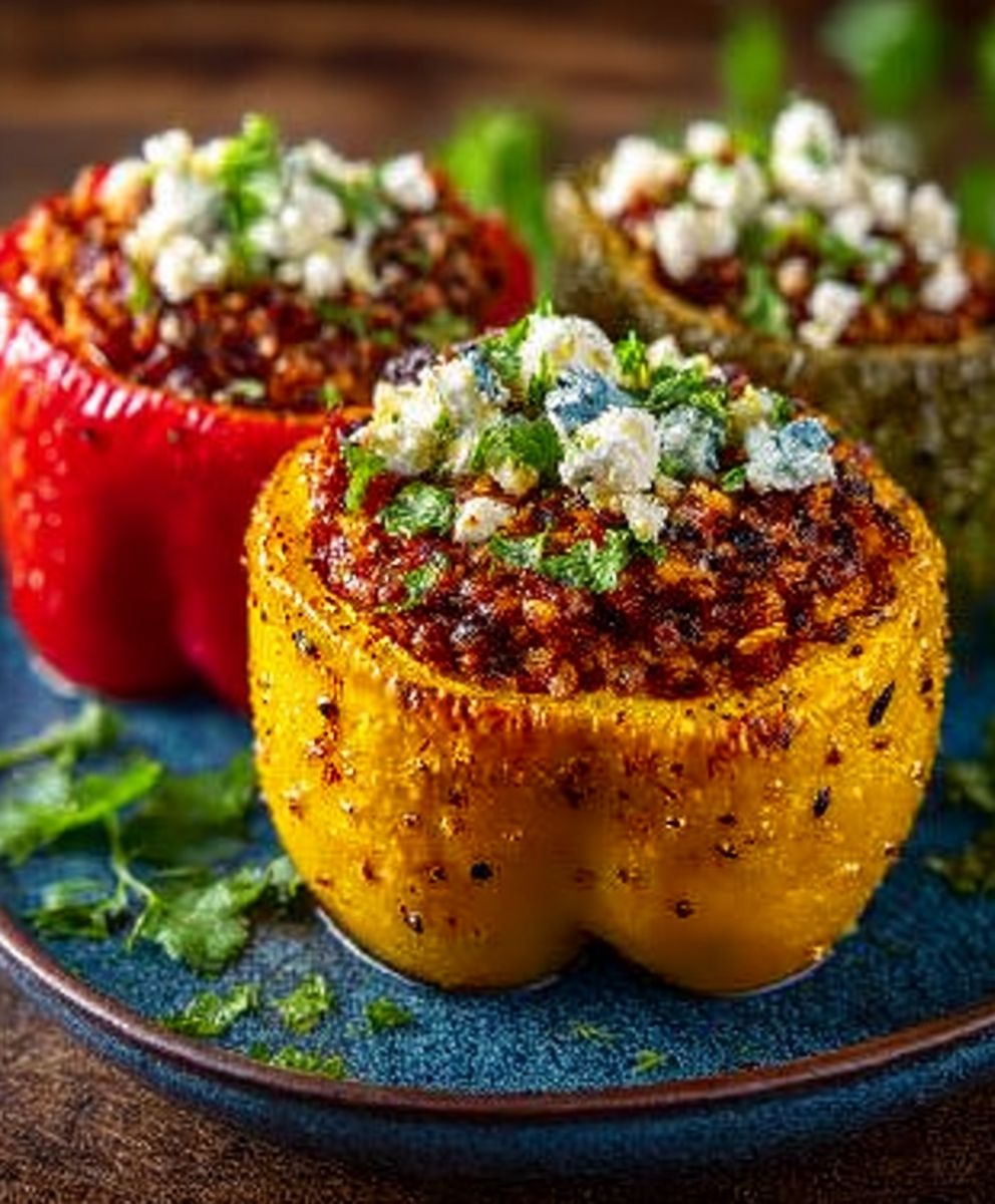 Gefüllte Paprika aus dem Airfryer image 2