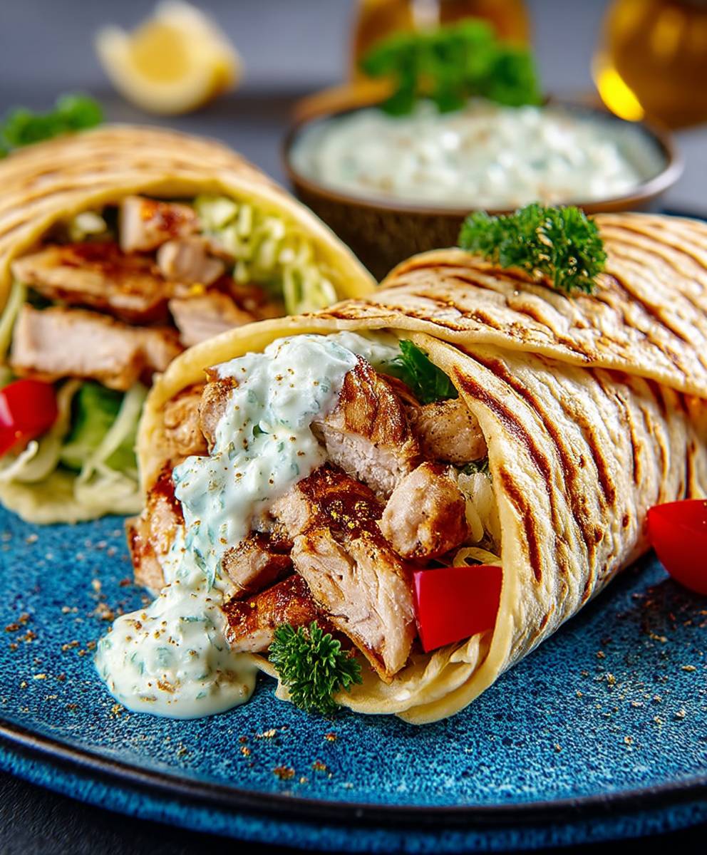 Hähnchen-Shawarma mit Knoblauchsauce (einfach und lecker) image 2