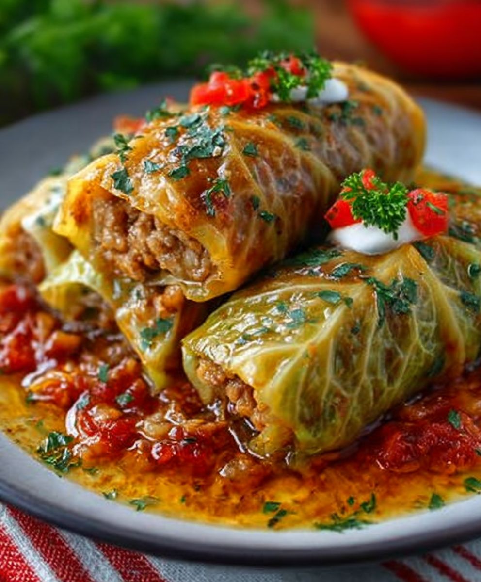 Hausgemachte polnische Krautrouladen mit Hackfleisch – Ein gemütlicher Klassiker, den Sie unbedingt probieren müssen image 2