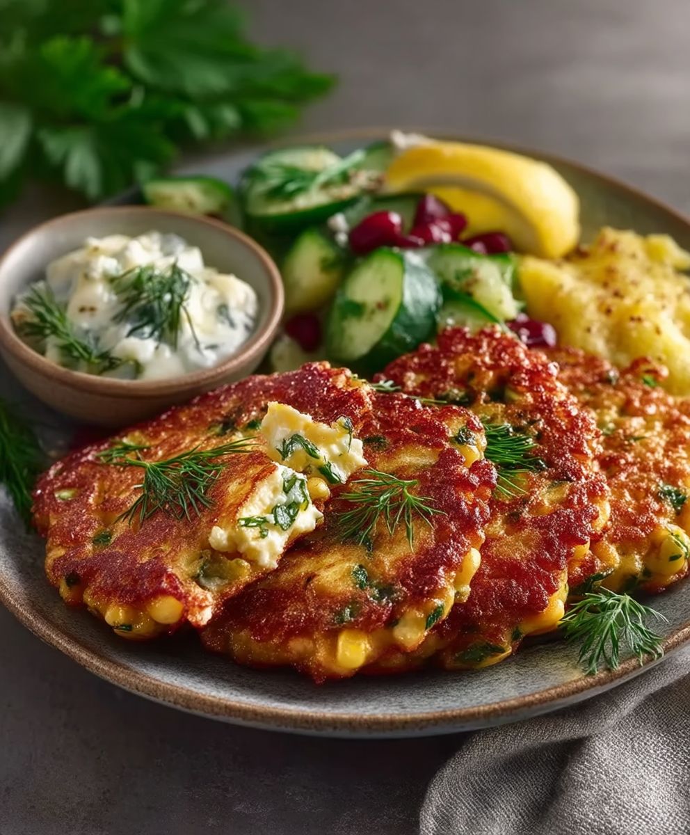 Kartoffel-Feta-Puffer Rezept image 2