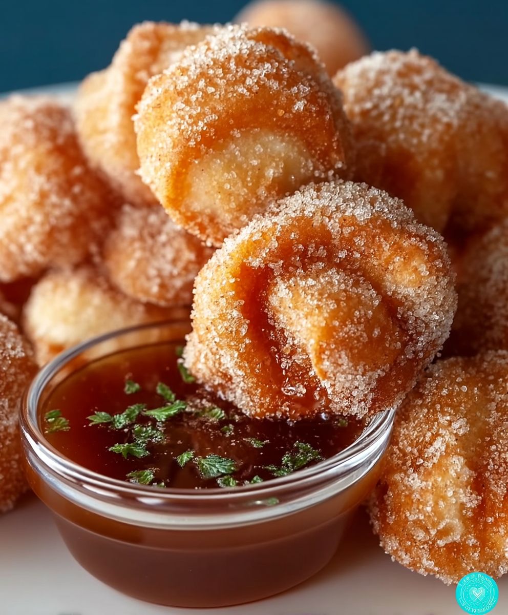 Knusprige Churro-Häppchen aus der Heißluftfritteuse image 2