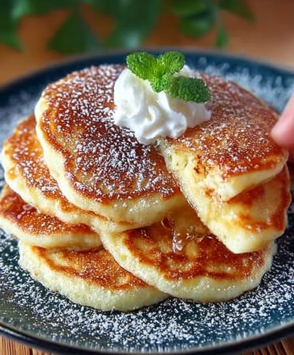 Apfeljoghurt-Pfannkuchen: ein wunderbares Gericht image 2