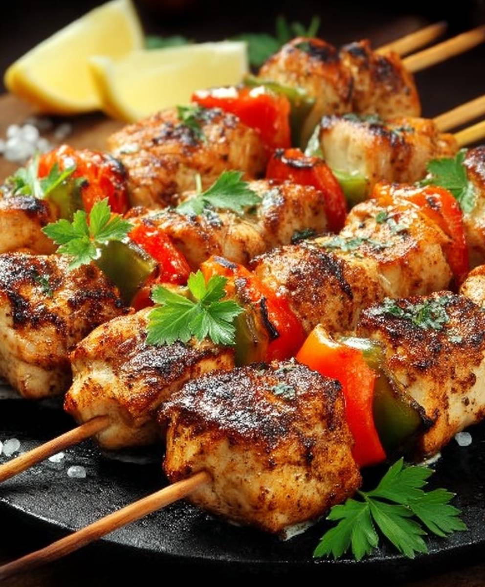 Die besten zarten Hähnchenspieße zum Grillen image 2