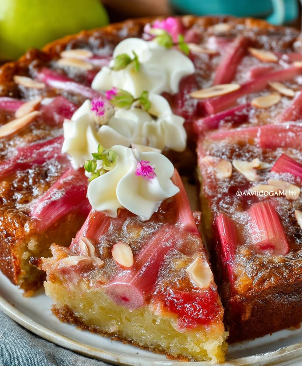 Einfacher Rhabarberkuchen image 2