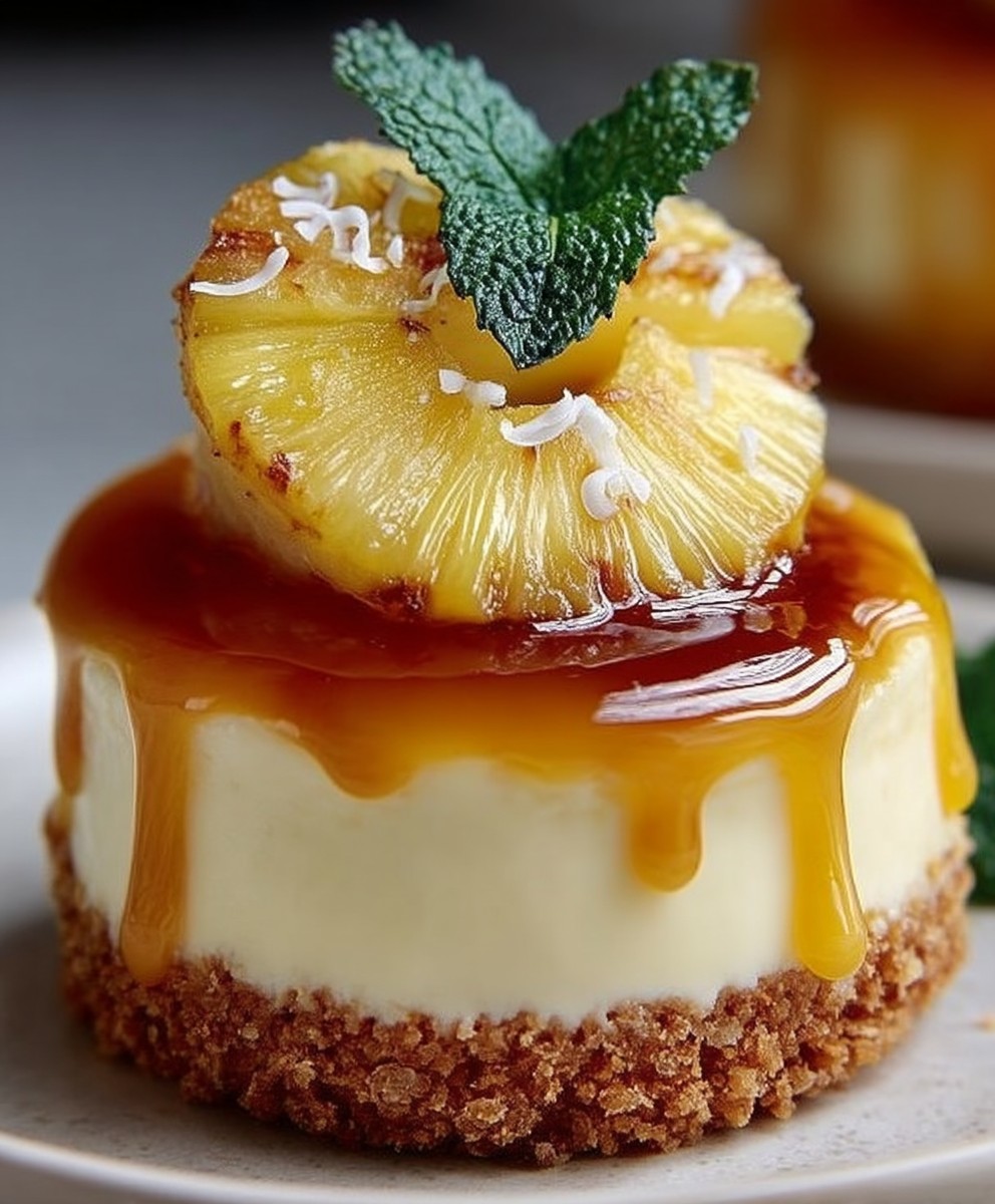 Mini-Ananas-Käsekuchen (umgedreht) image 2