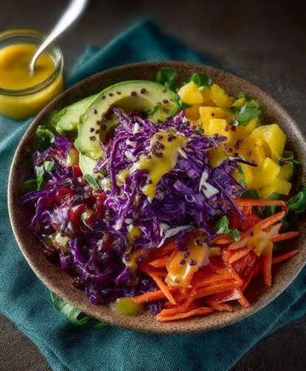 Gesund Regenbogen Krautsalat image 2