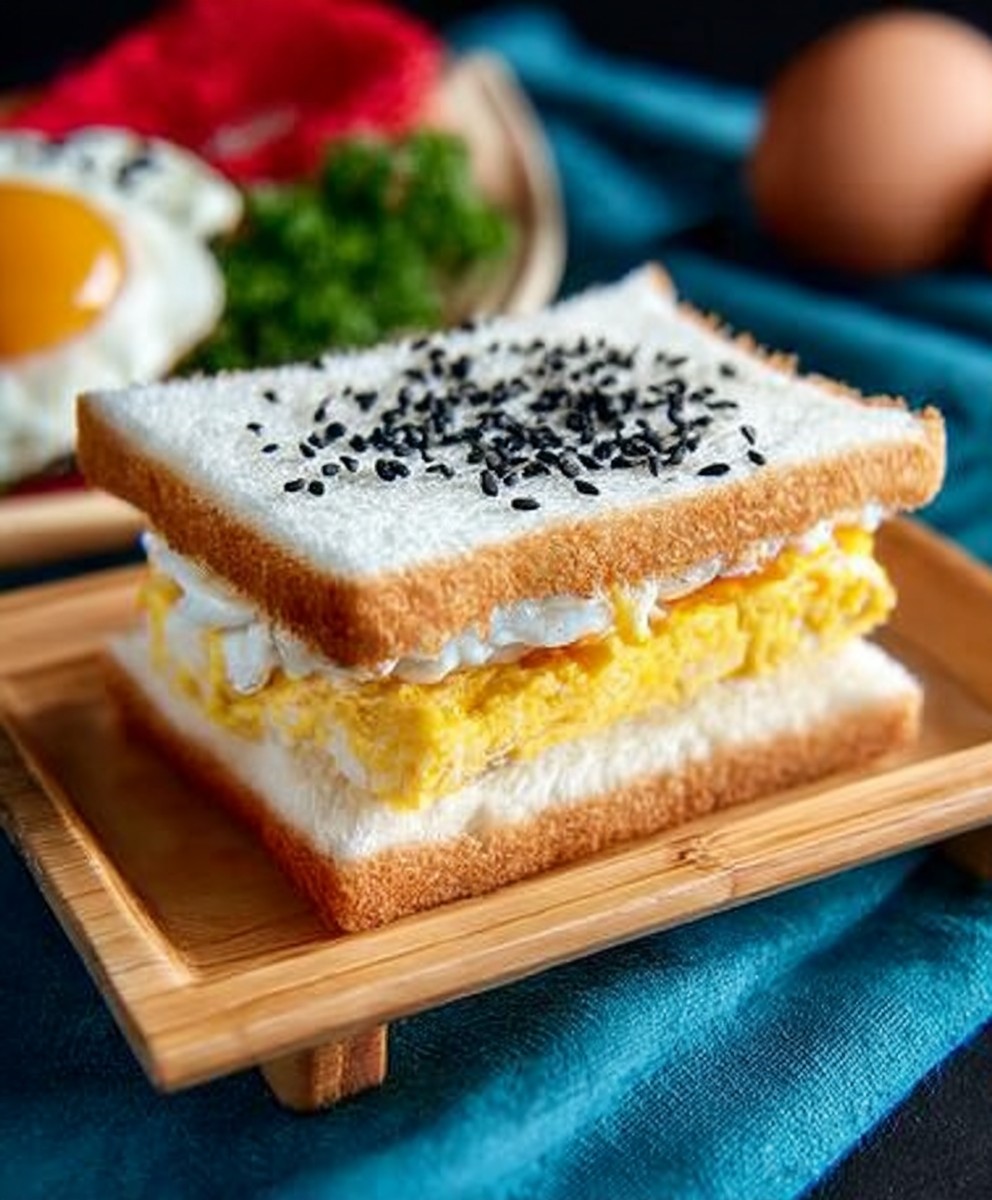 Japanisches Eiersandwich (Tamago Sando) image 2