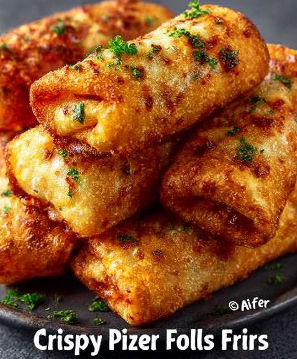 Knusprige Pizza-Röllchen aus der Heißluftfritteuse: Ihr neuer Lieblingssnack! image 2