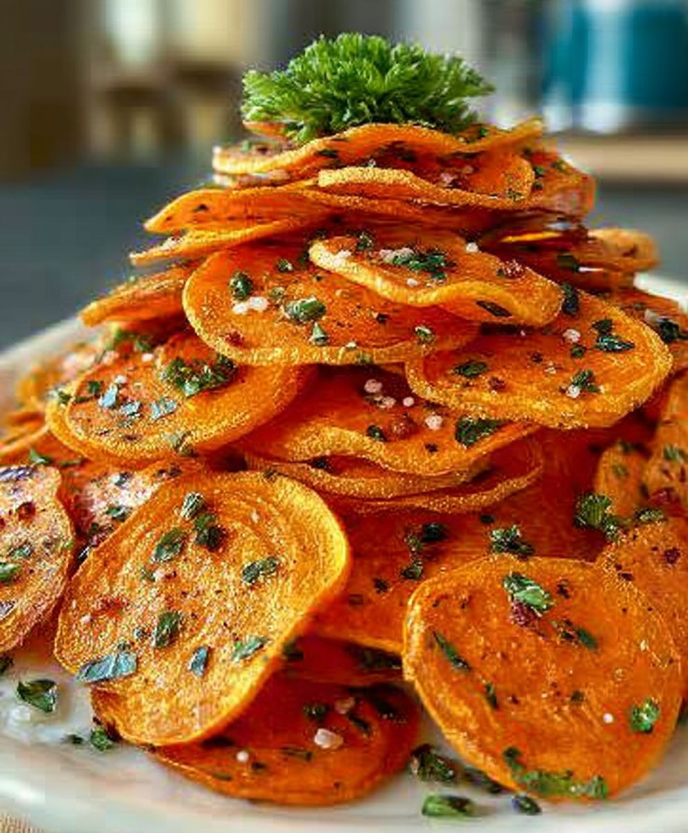 Unglaubliche Möhrenchips mit 5 Portionen Kochen image 2
